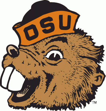 Oregon State Beavers 1973-1996 Primary Logo diy DTF decal sticker